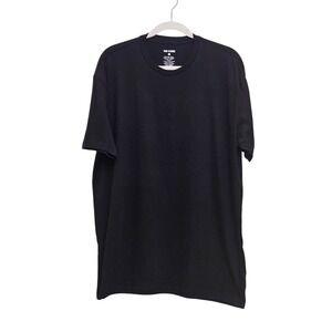 True Classic T-Shirt Mens XL Black Short Sleeve Crew Neck Athletic Fit Basic Tee